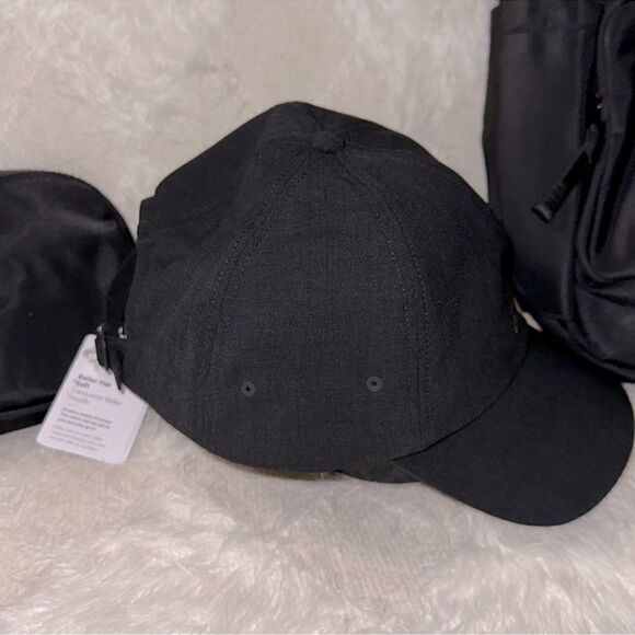 lululemon Black Baller Hat Athletic Lightweight Cap - Picture 7 of 15